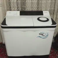 لباسشویی دو قلو ۱۵/۵ کیلویی پاکشوما  در حد اک