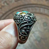 انگشتر نقره چند نگین