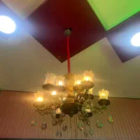 لوستر طرح برنز|لوستر و چراغ آویز|بندرعباس, |دیوار