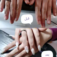 ترمیم یا کاشت ناخن فقط هزینه مواد گرفته میشه|خدمات آرایشگری و زیبایی|مشهد, جاهد شهر|دیوار
