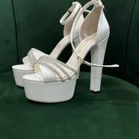 کفش مجلسی زنانه،سفید،کاملا نو|کیف، کفش، کمربند|اردبیل, |دیوار