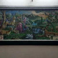 ۲عدد تابلو|تابلو، نقاشی، عکس|سمنان, |دیوار