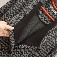 شومیز طوسی مشکی برند EXCUP ترک سایز ۳۸