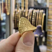 انگشتر تراش لوکس بدون اجرت و مالیات فقط با ۶ درصد|جواهرات|رشت, فلسطین|دیوار