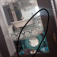 بوفه|بوفه، ویترین، کنسول|صحنه, |دیوار