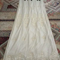 پرده در و پنجره همراه با آستری در حد نو و سالم