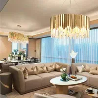 لوستر کریستالی ایتالیایی ۵۰ سانتی طلایی و نقرهای|لوستر و چراغ آویز|تهران, نیروی هوایی (پیروزی)|دیوار