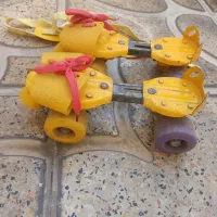 اسکیت آهنی و کمکی دوچرخه توافقی