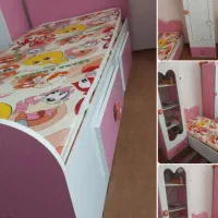 تخت نوجوان و دوعد کمد