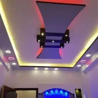 خدمات کناف سقف و دیوار برق کاری و رنگ کناف تایل