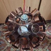 لوستر فانتزی و زیبا|لوستر و چراغ آویز|اصفهان, برازنده|دیوار