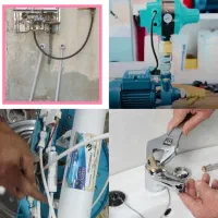 نصب سرویس آبگرمکن آب تصفیه پمپ آب فیلتر جامبو