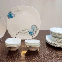 حراج سرویس آرکوپال ۲۶ پارچه گل آبی (تاپ شاپ)