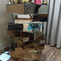 میز تلویزیون میز کنسول و ساعت ست کامل