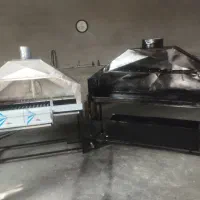 منقل ذغالی گازی ترکیبی بریانک