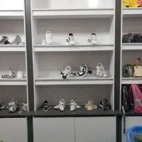 قفسه ملامینه سفید طوسی کارکرد ۲ماه|کتابخانه، شلف، قفسه‌های دیواری|املش, |دیوار