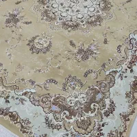 دو تخته فرش9متری تمام نخ گل برجسته