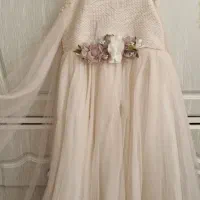 پیراهن مجلسی دخترانه ۷ تا ۹ سال