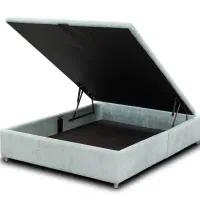 تخت ۲نفره جکدار بافضای مخفی