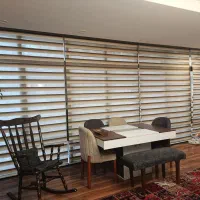 ۴ عدد پرده زبرا بلند  سایز ۳ در ۱/۷۵