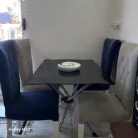 میز نهار خوری ب همراه صندلی