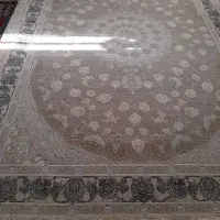 فرش قیطران گل برجسته ۹متری