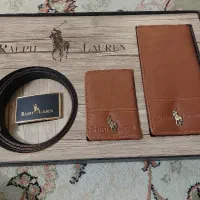 ست کیف وکمربند وکیف پول مردانه