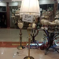 آباژور بلند طلایی|چراغ خواب و آباژور|اردبیل, |دیوار