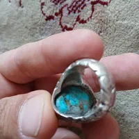 انگشتر نقره فیروزه قدیمی|جواهرات|تهران, ارم|دیوار