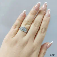 انواع نقره زنانه،مردانه آبکاری شده ضمانتی|جواهرات|قزوین, |دیوار