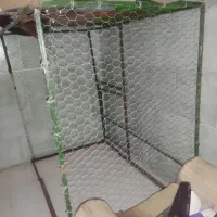 قفس جا کبوتر مرغ خروس