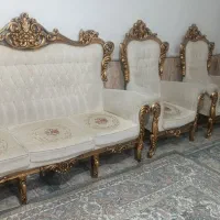 مبلمان سلطنتی 9نفره|مبلمان خانگی و میز عسلی|مشهد, پورسینا|دیوار