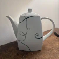 سرویس چای خوری چینی (قوری،قندان،جا شکری)|ظروف سرو و پذیرایی|بابل, |دیوار