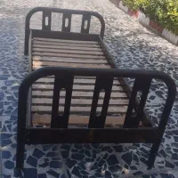 تخت تک نفره چوبی و محکم