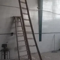 نردبان چوبی ۶ متری و ۳ متری