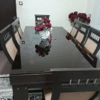 میز نهار  خوری|میز و صندلی غذاخوری|رشت, جانبازان|دیوار