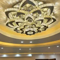 لوستر سقفی کریستالی