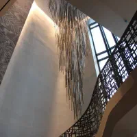 لوستر ویلایی لابی بزرگ ریزشی مدرن|لوستر و چراغ آویز|تهران, قلهک|دیوار