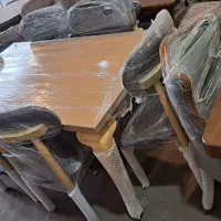 میز ۶نفره صندلی مخروطی