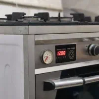 اجاق گاز صفحه شیشه ای طرح فر یا مبلی|اجاق گاز و لوازم برقی پخت‌وپز|قم, نیروگاه|دیوار