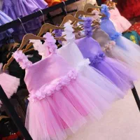 پیراهن عروسی گل دار