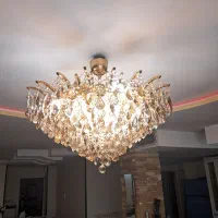 لوستر نفیس .جنس سرب روکش طلا