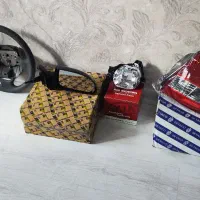 غربیلک.سپر چراغ اینه.روکش صندلی.قالپاق.دزدگیر ریو‌