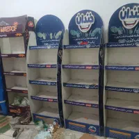 استند و چوب جا حبوباتی و آهن شیشه ای