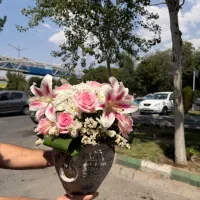 باکس سفالی گل