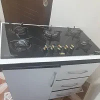 گاز صفحه ای با کابینت