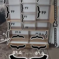 کتابخونه و آینه شمعدان|کتابخانه، شلف، قفسه‌های دیواری|کرمان, |دیوار