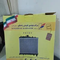 رادیاتور پراید نو و لاستیک ۱۴ در حد نو مناسب تیبا
