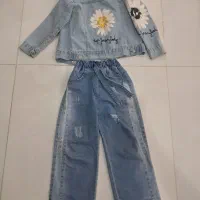 ست لی دخترانه کت تیشرت شلوار|کفش و لباس بچه|فشاپویه, |دیوار