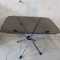 میز غذاخوری شیشه ای